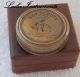 Antique Compass Vintage Compass Brass Compass Engraved Compass W/wood Case Gift Compasses photo 4