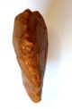 Acheulean Narrow Flint Stone Hand Axe Tool Neanderthal Paleolithic Neolithic & Paleolithic photo 3