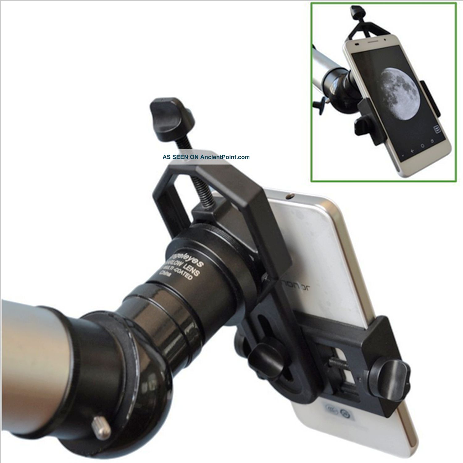 Astromania Universal Cell Phone Adapter Mount Support Telescope And Microscope Telescopes photo