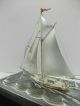 The Sailboat Of Silver985 Of The Most Wonderful Japan.  Takehiko ' S Work. Other Antique Sterling Silver photo 10