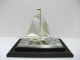 The Sailboat Of Silver985 Of The Most Wonderful Japan.  Takehiko ' S Work. Other Antique Sterling Silver photo 5