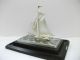 The Sailboat Of Silver985 Of The Most Wonderful Japan.  Takehiko ' S Work. Other Antique Sterling Silver photo 6