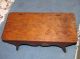Antique Wooden Folk Art Decorated Footstool Or Bench 1900-1950 photo 5