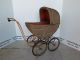 Antique Baby Wicker Stroller - All Baby Carriages & Buggies photo 3