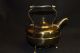 Antique Soutterware Brass Electric Tea Kettle Pat 1891 W Lampholder Plug A Gem Other Antique Home & Hearth photo 2