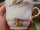 Royal Dover England Mother Teacup Saucer Floral Snapdragons Cups & Saucers photo 3