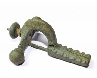 Roman Bronze Large Legionary / Military Crossbow Brooch/fibula - Artifact - A896 photo