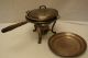 Antique Gorham Manufacturing Chafing Dishes 1900 ' S Lid Stand Plates Burner 6pc Other Antique Silverplate photo 7