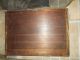 - Antique Early Wooden Butchers Cutting Board - Bakers Ends - Signed Primitives photo 2