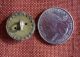 Antique Metal Button W Ancient Egyptian Pharaoh Buttons photo 1