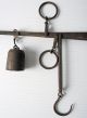 Antique Hanging Iron Balance Beam Scale - 50 Lb.  Cap. Scales photo 1