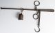 Antique Hanging Iron Balance Beam Scale - 50 Lb.  Cap. Scales photo 2