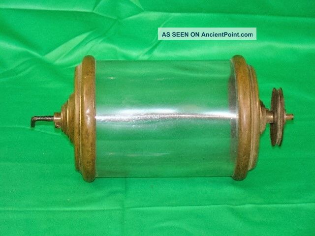 Rare Cretors Steam Engine Popcorn Wagon Peanut Display Glass Drum Roasty Toasty Other Mercantile Antiques photo