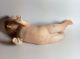 Antique Bisque Porcelain German Piano Baby Doll Lady Bug On Leg Figurines photo 2