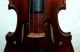 Fine Tigerflamed Antique Handmade German 4/4 Violin - Around 100 Years Old String photo 2