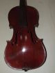 Antique 19th C.  German Or Czech Violin With Case String photo 6
