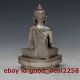 Vintage Tibet Silver Copper Tibetan Buddhism Shakya Mani Statue Gd2542 Other Antique Chinese Statues photo 4