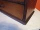 1900 ' S Miniture 3 Drawer Hand Crafted Wooden Chest W Knobs Varnished Surface Nr Primitives photo 6