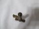 C1800s Ornate Brass 2 Piece Adjustable Pocket Door Skeleton Key Rare Locks & Keys photo 2