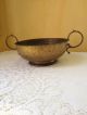 Antique Louis C Tiffany Furnaces Favrile 2 Handled Bronze Rose Bowl With Insert Metalware photo 1