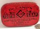 C.  1900s Dr.  Camp ' S Medicated Tooth Soap Tin Dental Advertising Antique Vintage Dentistry photo 7