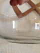 Danish Mid Century Modern Gailstyn Sutton Teak Wood Stand Glass Bowl Elegant Mid-Century Modernism photo 5