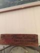 Vintage Wooden Cheese Box,  Breakstones Cream Cheese Dovetailed Boxes photo 4