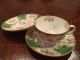 Antique Mintons Floral Swags Porcelain 1 Teacup & 2 Saucers\bird Pattern England Cups & Saucers photo 9