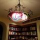 Ulla Darni Chandelier/lamp.  One - Of - A - Kind Handpainted Art Lamps photo 3
