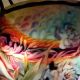 Ulla Darni Chandelier/lamp.  One - Of - A - Kind Handpainted Art Lamps photo 8
