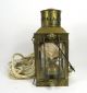 Vintage Viking Brass Nautical Maritime Ship Hanging Oil Lantern With Rope Lamps & Lighting photo 3