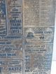Newspaper Print Plate Vtg 1970s Large Rustic Home Decor Benji Movie Ad Advertiem Binding, Embossing & Printing photo 4