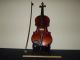 Antique 1920s The Guldan Figured Maple Violin 1pc Back W Fine Inlay Bow&case Nr String photo 1