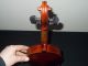 Antique 1920s The Guldan Figured Maple Violin 1pc Back W Fine Inlay Bow&case Nr String photo 3