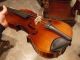 Antique 1920s The Guldan Figured Maple Violin 1pc Back W Fine Inlay Bow&case Nr String photo 5