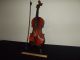 Antique 1920s The Guldan Figured Maple Violin 1pc Back W Fine Inlay Bow&case Nr String photo 7