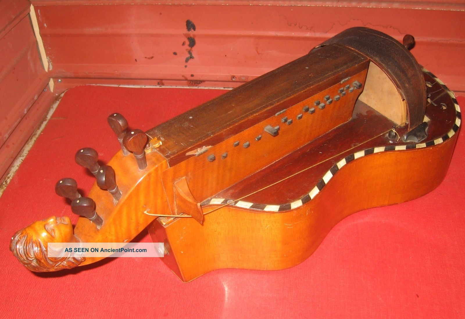 1800s Hurdy - Gurdy.  Made In France By Henry Thouvenal? Repair Project. Other Antique Instruments photo