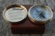 Poem Compass With Robert Frost Sundial Compass Vintage Nautical Compass W/case Compasses photo 1