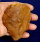 Acheulean Almond Classic Shape Flint Hand Axe Neanderthal Paleolithic Neolithic & Paleolithic photo 3