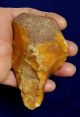 Acheulean Nosed Flint Hand Axe Neanderthal Paleolithic Neolithic & Paleolithic photo 3