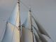 Materly H - Crafted 2 Masted Solid Sterling Silver 985 Sail Boat Yacht Ship Japan Other Antique Sterling Silver photo 3