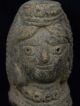 Ancient Teracotta Head Bactrian C.  300 Bc Stc5882 Roman photo 1