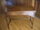 Antique Federal Style Two Drawer Writing Desk,  Vanity,  Hall,  Sofa Table Unknown photo 1