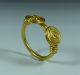 Ancient Celtic Gold Ring 50 Bc Roman photo 1