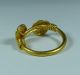 Ancient Celtic Gold Ring 50 Bc Roman photo 2