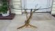 Vintage 70 ' S Brass Sculptural Tree Trunk Lamp Table Mid Century Willy Daro Style Mid-Century Modernism photo 2