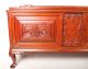 Antique French Oak Sideboard Credenza Lowboard Carved Console Cabinet 1900-1950 photo 3
