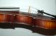 Fine Antique Handmade German 4/4 Violin With J.  P.  Todt Rekordstimme String photo 5