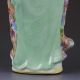 Chinese The Color Porcelain Handwork Carved Longevity God Statues G356 Other Antique Chinese Statues photo 7