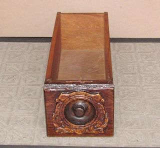 Antique Singer Treadle Sewing Machine Cabinet Drawer photo